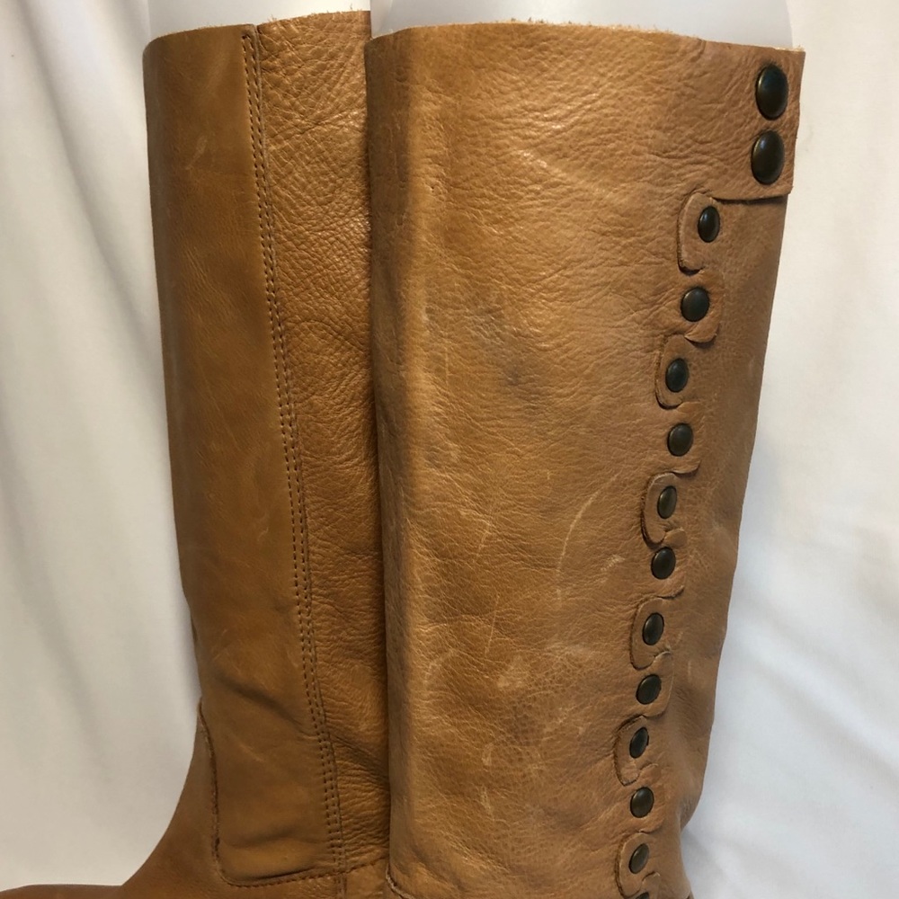 Nine West Tan Leather Boots - Picture 2 of 11